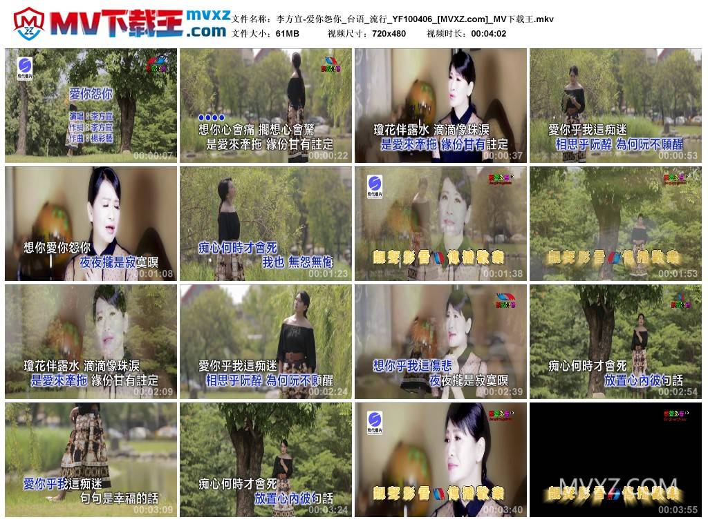 李方宜-爱你怨你_台语_流行_YF100406